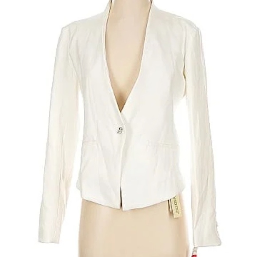 Blank NYC White Blazer